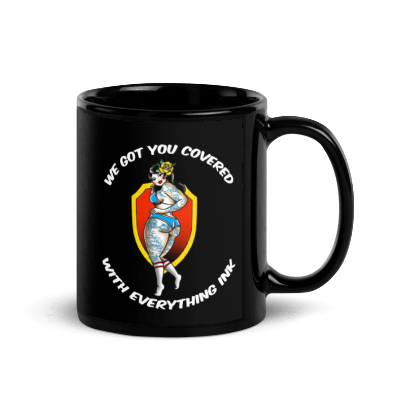 Black Glossy Mug