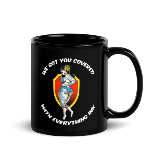 Black Glossy Mug